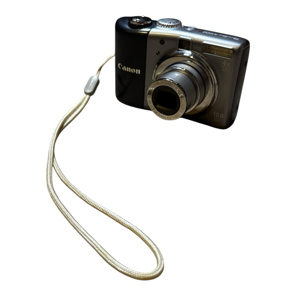 Canon PowerShot A1000 IS 10MP Digital Camera 4x Zoom Silver 3210B001 Tested